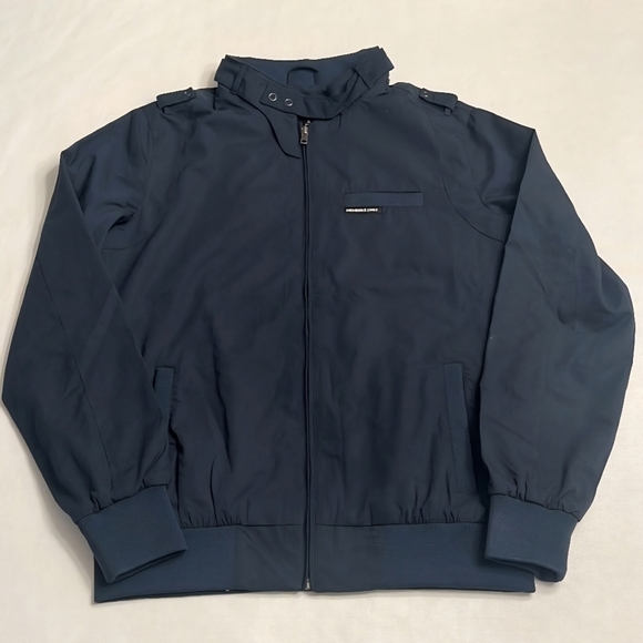 Vintage Member’s Only Classic Iconic Racer Jacket Navy Blue Men's Size 42 Large - Picture 4 of 15